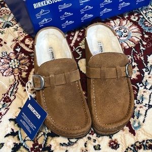 NWT Birkenstock Buckley Shearling Clog